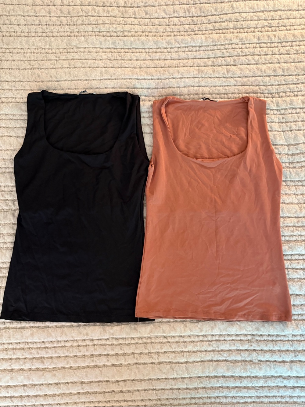 Zara Polyamide Blend Tank Tops